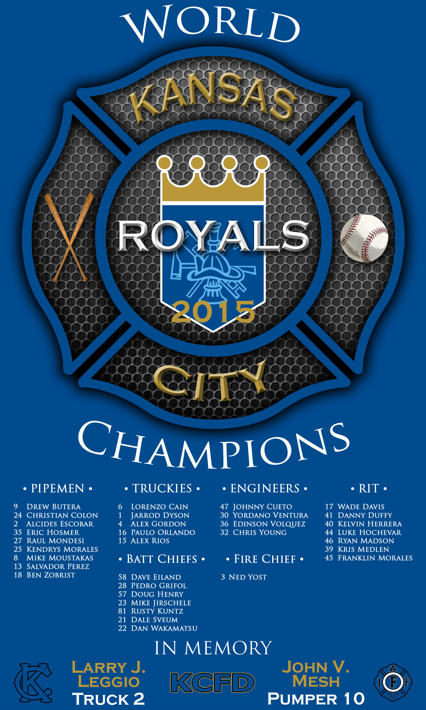 kc royals champions shirt